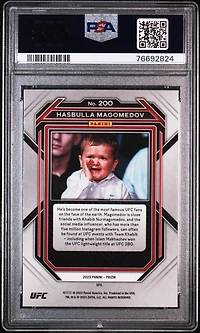 2023 Panini Prizm Ufc 200 Hasbulla Magomedov PSA 9