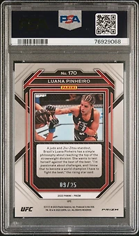 2023 Panini Prizm Ufc 170 Luana Pinheiro Mojo Prizm PSA 10