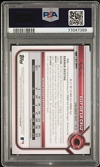 2022 Bowman Paper Prospects Bp50 Elly De La Cruz PSA 10