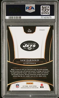 2017 Panini Select '18 Nfl Draft Xrc Prizm Redemption 302 Sam Darnold PSA 10