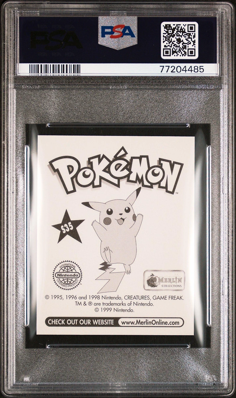 1999 Merlin Pokemon S35 Jessie-prism PSA