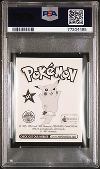 1999 Merlin Pokemon S35 Jessie-prism PSA