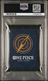 2023 One Piece Japanese Saikyo Jump Mini Promos 013 Portgas D. Ace Perforated-may-holo PSA 9