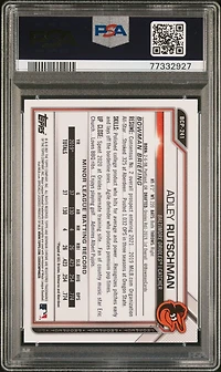 2021 Bowman Chrome Mega Box 241 Adley Rutschman PSA 10