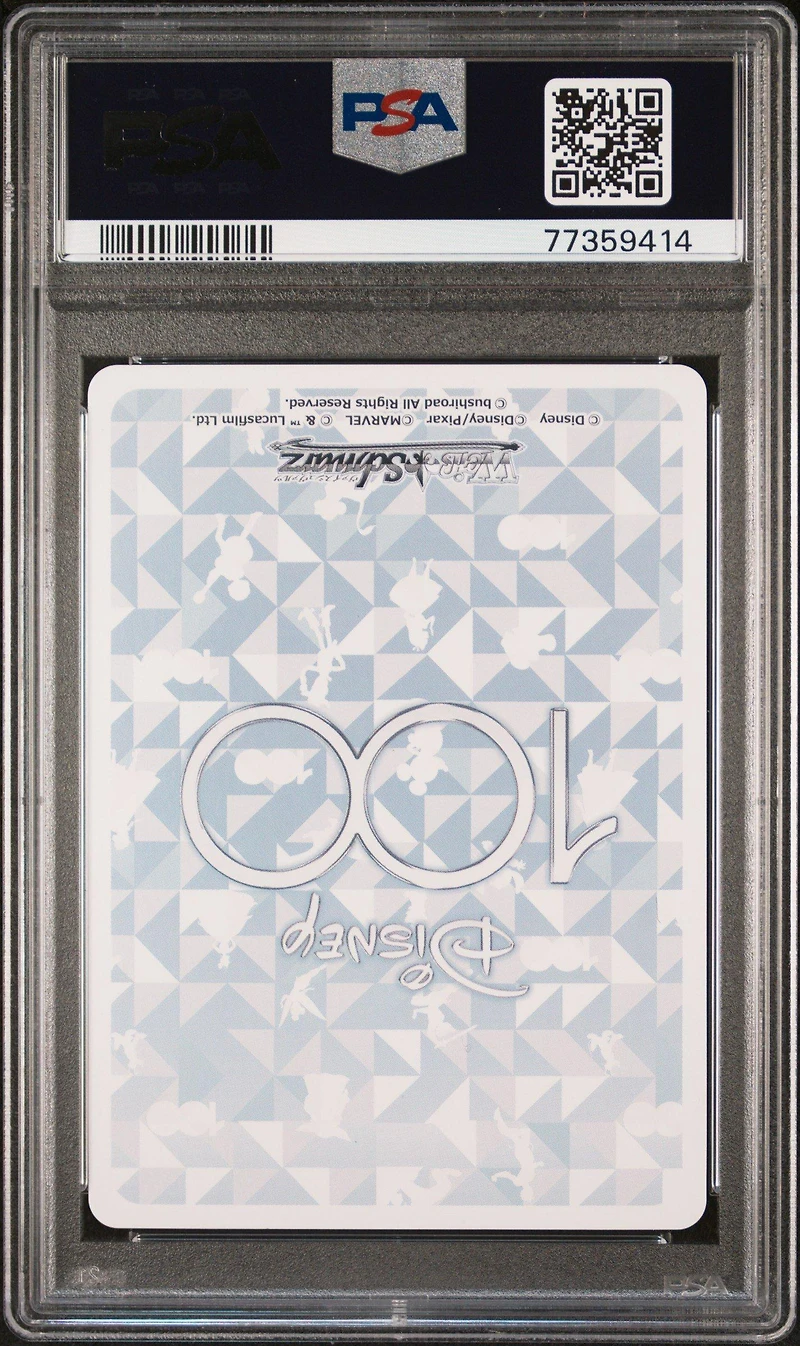2023 Weiss Schwarz Japanese Disney100 077 Disney 100 Years Of Wonder One Hundred Rare PSA 10