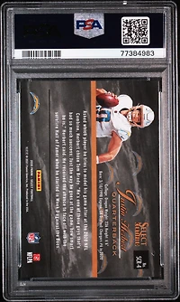 2020 Panini Select Select Certified Rookies Scr4 Justin Herbert PSA 10