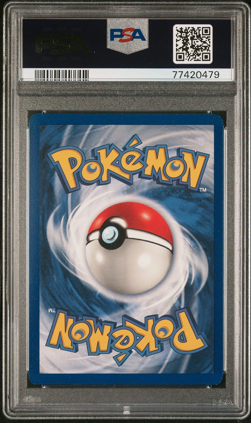 1999 Pokemon Game 58 Pikachu 1st Edition-red Cheeks PSA