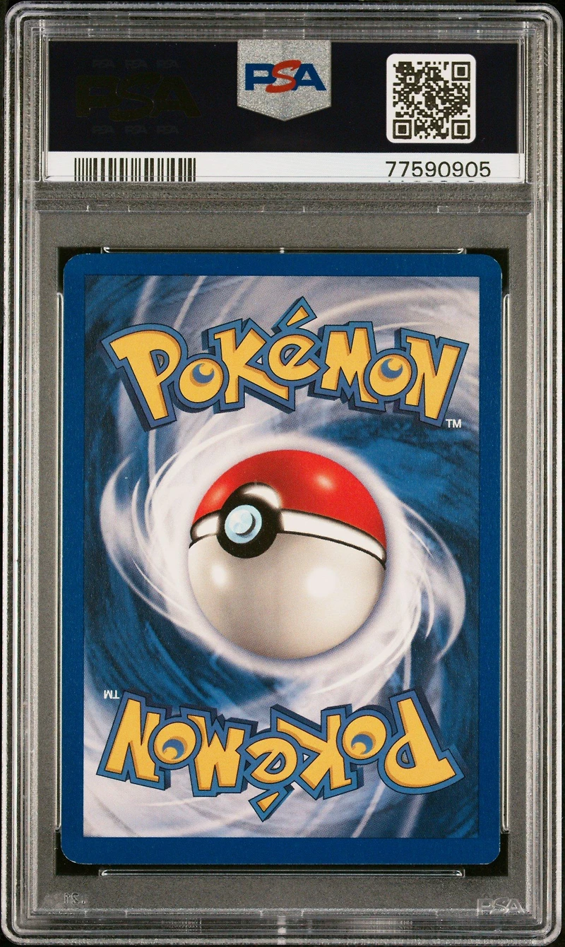 1999 Pokemon Game 73 Impostor Prof. Oak PSA 8