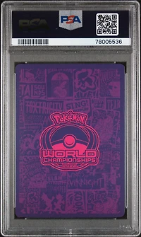 2023 Pokemon 2022 World Championships Deck: The Shape Of Mew 113 Mew V PSA 9