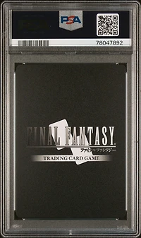 2023 Final Fantasy Promos 132 Yuna From Nightmares Box Topper-full Art PSA 9