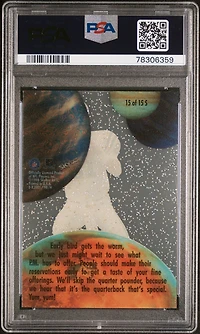 1998 Skybox E-x2001 Stardate 2001 15 Peyton Manning PSA 9