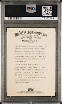 2006 Topps Allen & Ginter 301 Mike Tyson PSA 10