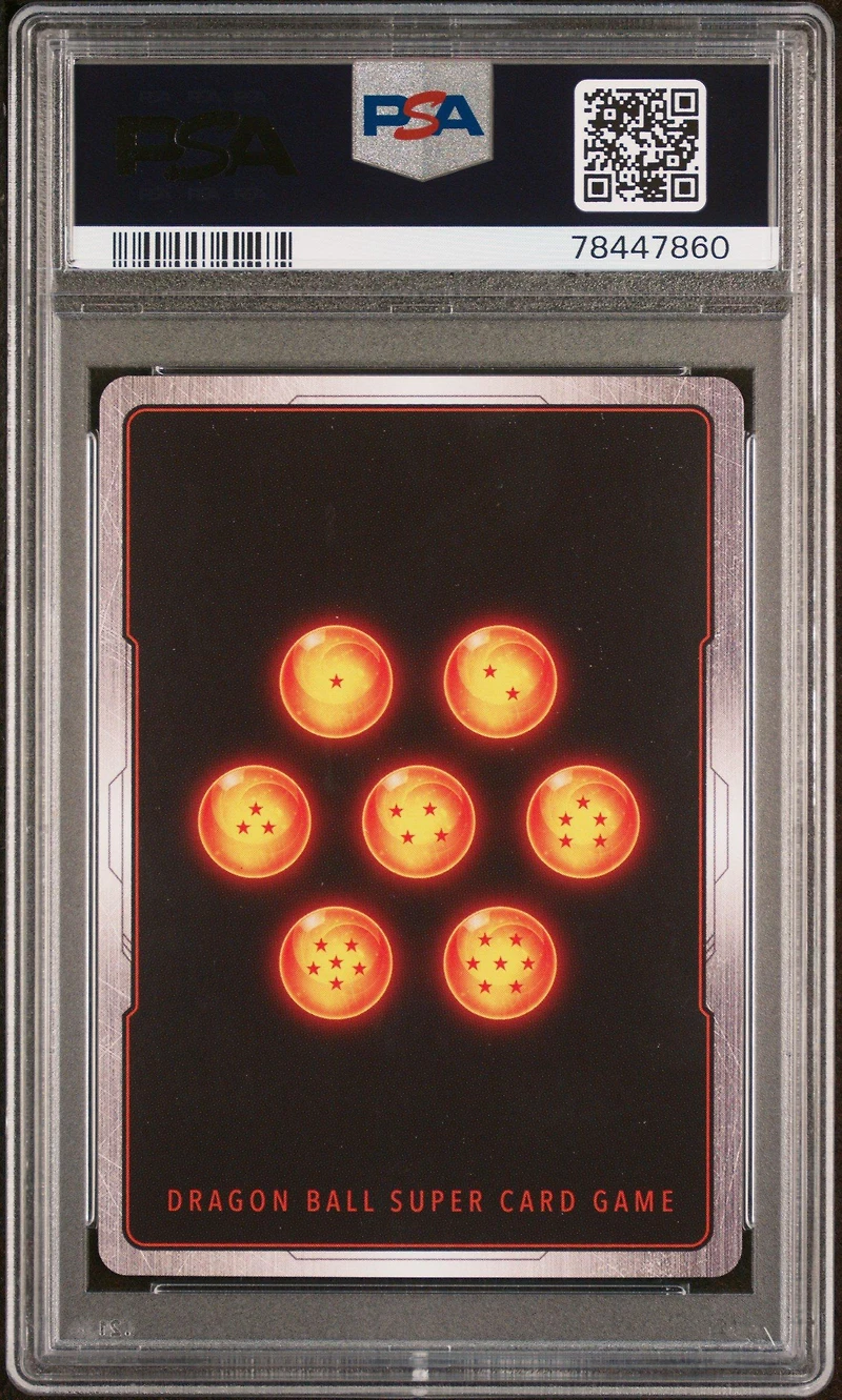 2018 Dragon Ball Super Card Game Series 3 Cross Worlds Bt3-123 Hyper Evolution Super Saiyan 4 Son Goku Secret Rare PSA 10