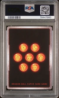 2018 Dragon Ball Super Card Game Series 3 Cross Worlds Bt3-123 Hyper Evolution Super Saiyan 4 Son Goku Secret Rare PSA 10