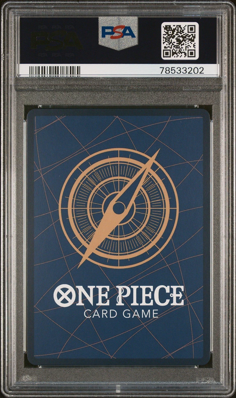 2023 One Piece Op02-paramount War 013 Portgas D. Ace Alternate Art PSA 10