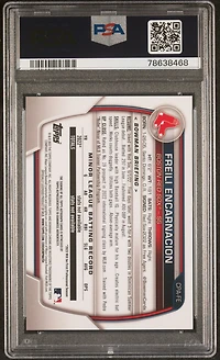2023 Bowman Chrome Prospect Autographs Cpafe Freili Encarnacion Gold Shimmer PSA 10