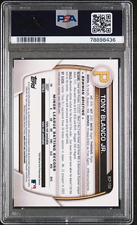 2023 Bowman Chrome Prospects Bcp134 Tony Blanco Jr. Blue Shimmer PSA 10