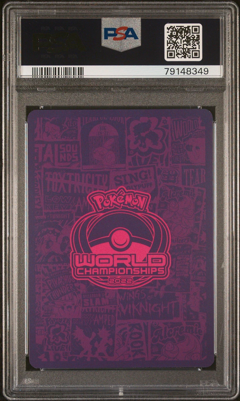 2023 Pokemon 2022 World Championships Deck: The Shape Of Mew 185 Genesect V The Shape Of Mew PSA 9