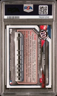 2018 Bowman Mega Box Chrome Bcp52 Juan Soto PSA 9