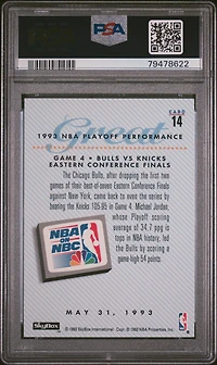 1993 Skybox Premium 14 Michael Jordan PSA 10