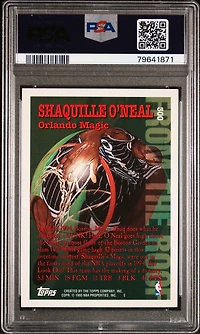 1994 Topps 300 Shaquille O'neal PSA 9