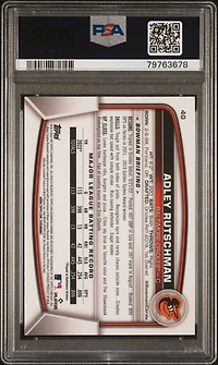 2023 Bowman Mega Box Chrome 40 Adley Rutschman PSA 10
