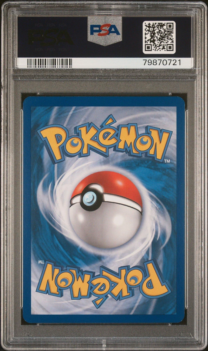 2010 Pokemon Heartgold & Soulsilver Undaunted 41 Vaporeon PSA 9