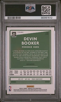 2020 Panini Donruss Optic 122 Devin Booker Hyper Pink PSA 10