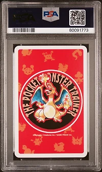 1996 Pokemon Red Version Playing Cards 150 Mewtwo Ace Of Spades PSA 10