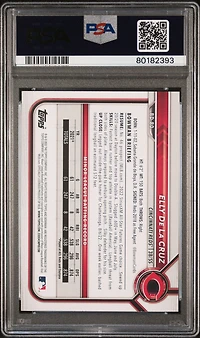2022 Bowman Draft Bd80 Elly De La Cruz PSA 10