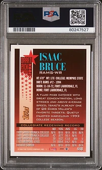1994 Topps 448 Isaac Bruce PSA 10