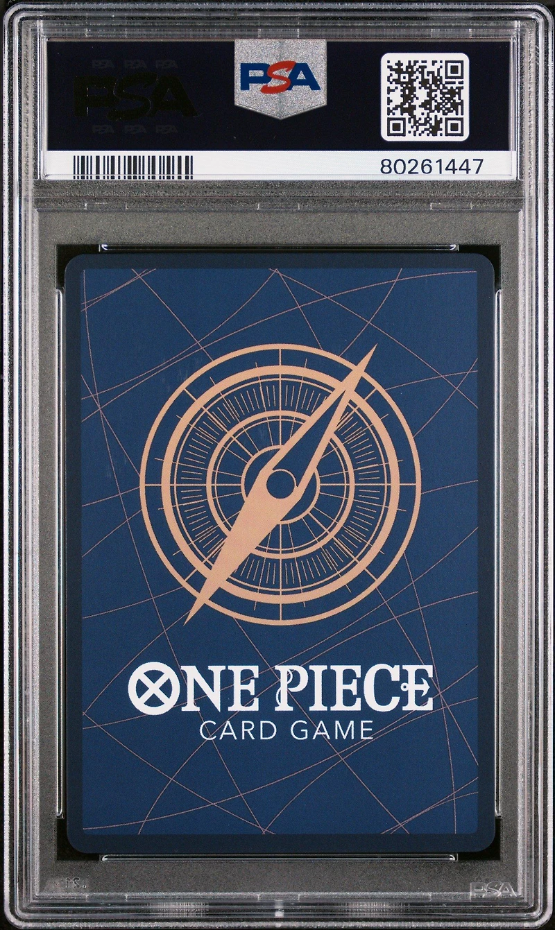 2022 One Piece Japanese Op02-paramount War 013 Portgas D. Ace Manga Alternate Art PSA 10