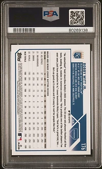 2023 Topps Chrome 176 Bobby Witt Jr. Green Sonar Refractor PSA 10