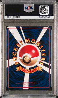 1998 Pokemon Japanese Vending 75 Graveler Series Iii PSA