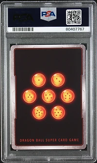 2023 Dragon Ball Super Card Game Series 21 Wild Resurgence Bt21-076 Ss Son Goku, Decision Made Special Rare PSA 10