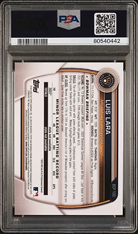 2023 Bowman Chrome Prospects Bcp100 Luis Lara Blue Raywave Refractor PSA 10