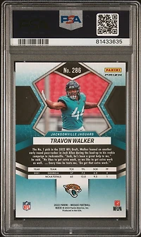 2022 Panini Mosaic 286 Travon Walker Honeycomb PSA 10