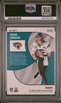 2021 Panini Chronicles Revolution Rev1 Trevor Lawrence PSA 10