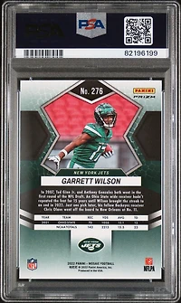 2022 Panini Mosaic 276 Garrett Wilson Genesis PSA