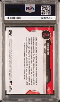 2021 Topps Now 910 Shohei Ohtani PSA 10