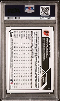 2023 Topps Chrome 1 Adley Rutschman Sp PSA 10