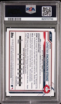 2021 Bowman Draft Bdc9 Christian Encarnacion-strand Chrome-refractor PSA 9