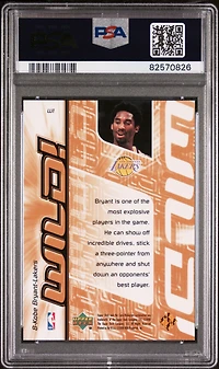 1999 Upper Deck Wild! W1 Kobe Bryant PSA 8
