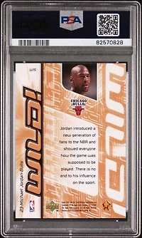 1999 Upper Deck Wild! W15 Michael Jordan PSA 10