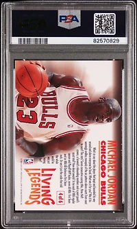1993 Fleer Living Legends 4 Michael Jordan PSA 9