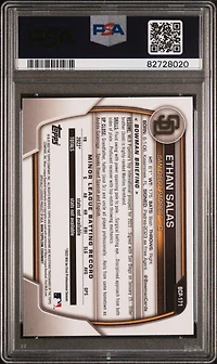 2023 Bowman Chrome Prospects Bcp171 Ethan Salas PSA 10