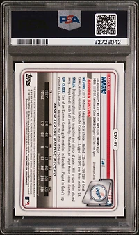 2020 Bowman Chrome Prospect Autographs Cpamv Miguel Vargas PSA 10