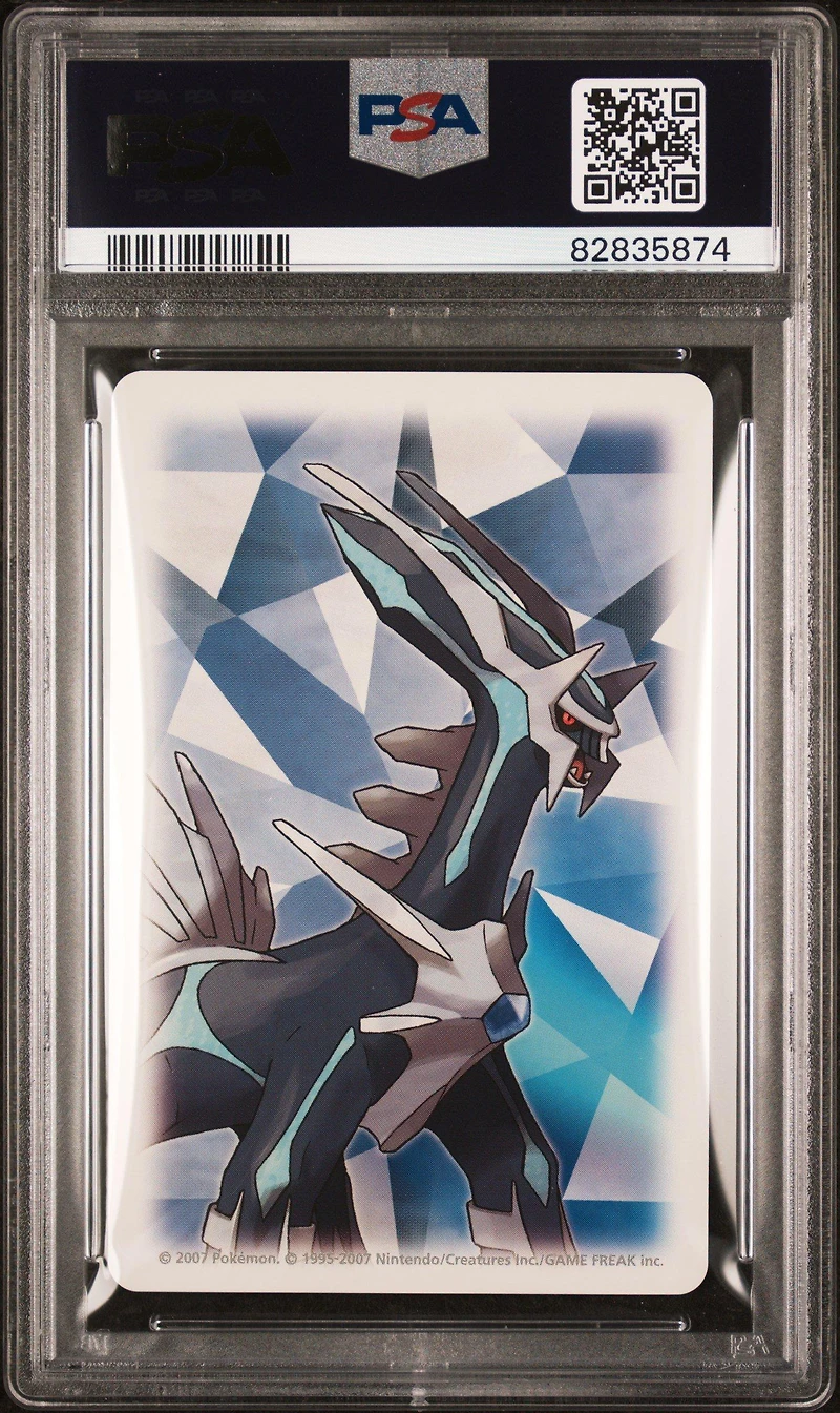 2007 Pokemon Diamond Version Playing Cards Torterra King Of Clubs PSA 10
