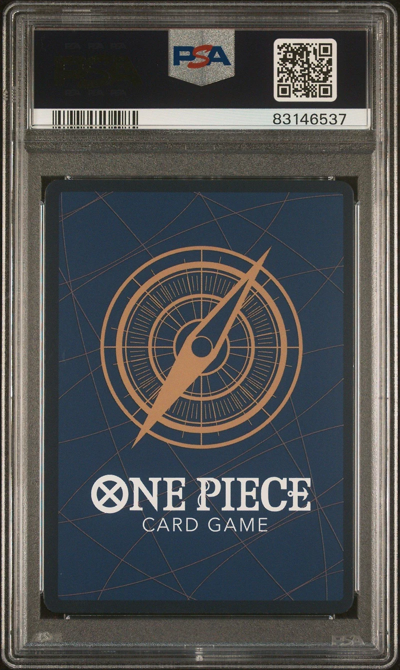 2022 One Piece Romance Dawn 070 Dracule Mihawk Errata PSA 10