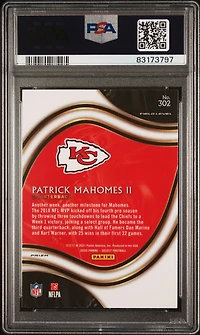 2020 Panini Select 302 Patrick Mahomes Ii Disco Prizm PSA 10